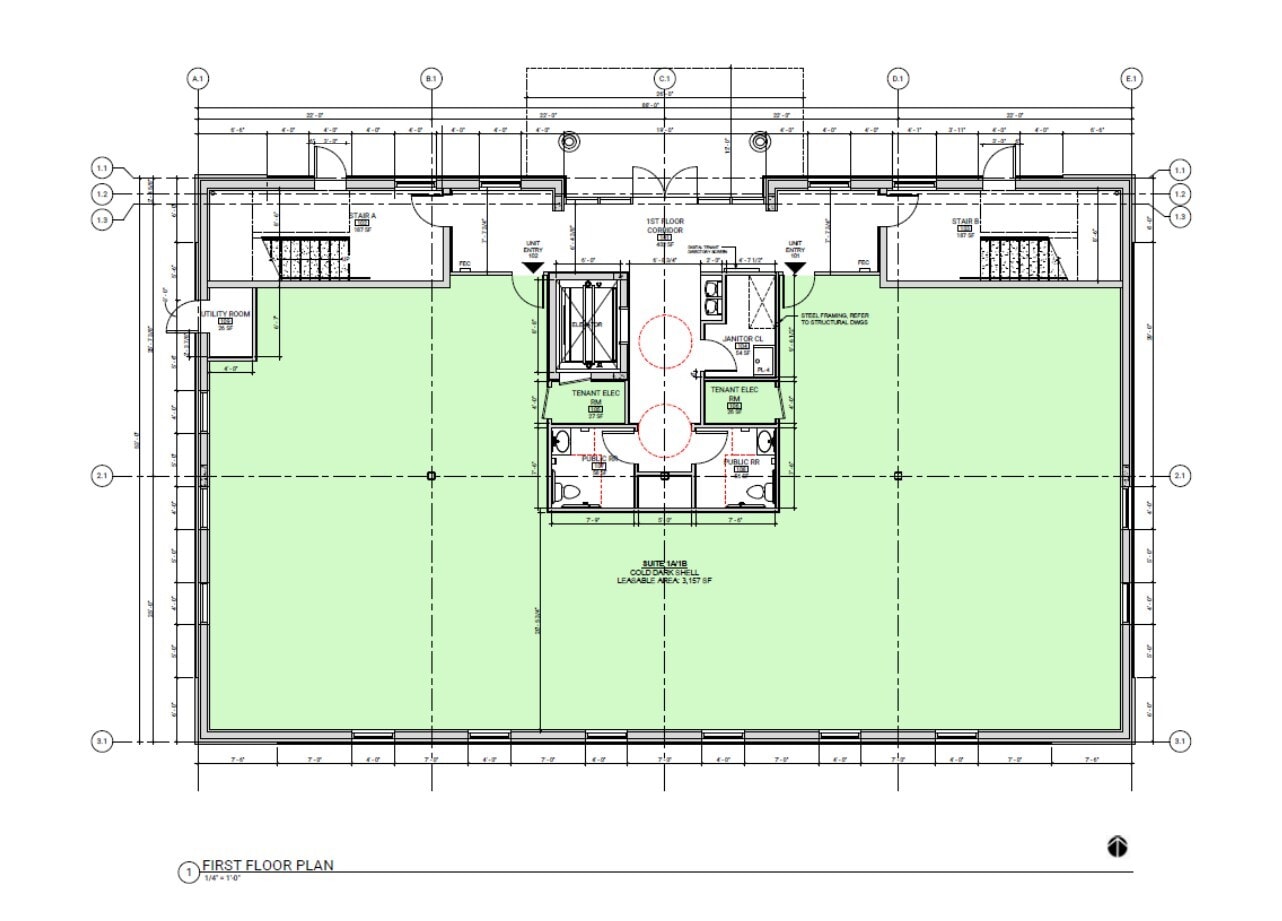 3006 Executive Dr, Venice, FL à louer Plan d’étage– Image 1 sur 1