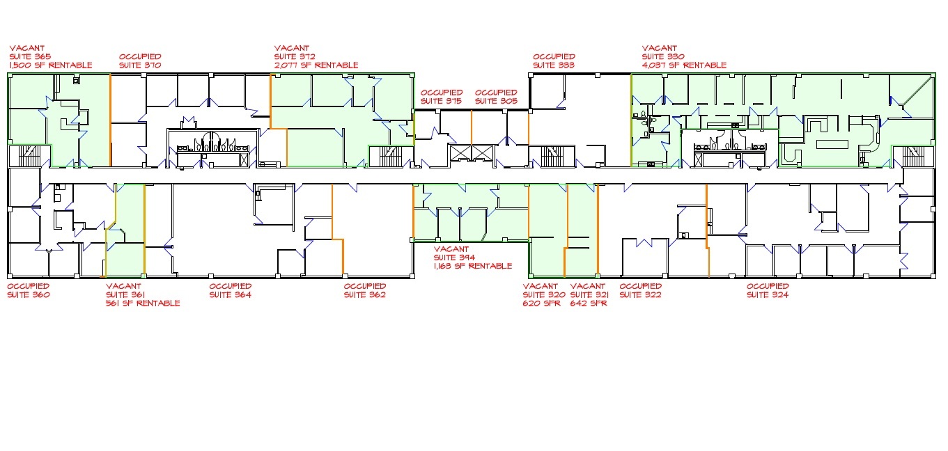 9233 Ward Pky, Kansas City, MO à louer Plan d’étage– Image 1 sur 1