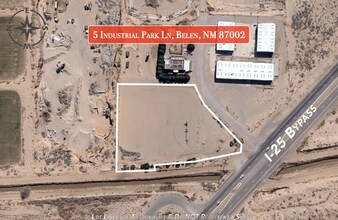 5 Industrial Pk ln, Belen, NM - Vue aérienne vue de carte - Image1