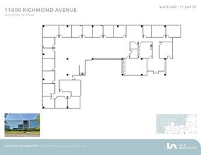 11000 Richmond Ave, Houston, TX à louer Plan d’étage– Image 1 sur 1