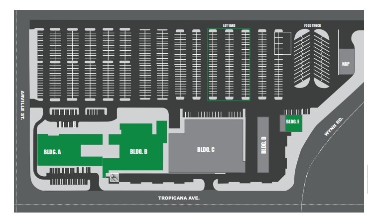 4300 W Tropicana Ave, Las Vegas, NV à louer - Photo de l’immeuble – Image 2 sur 4