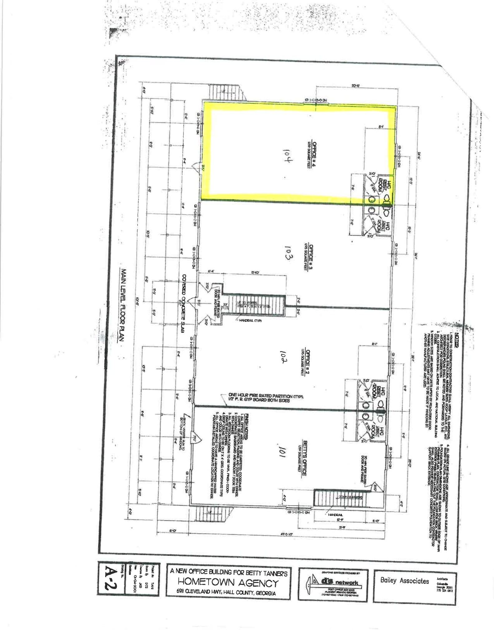 6911 Cleveland Hwy, Clermont, GA à louer Plan de site– Image 1 sur 1