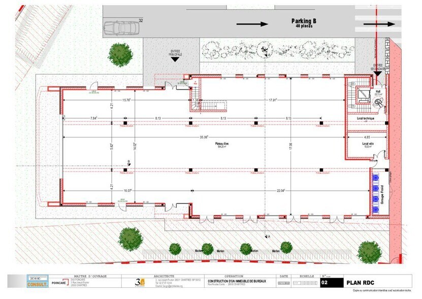 Bureau dans Chartres à vendre - Plan d’étage – Image 3 sur 6
