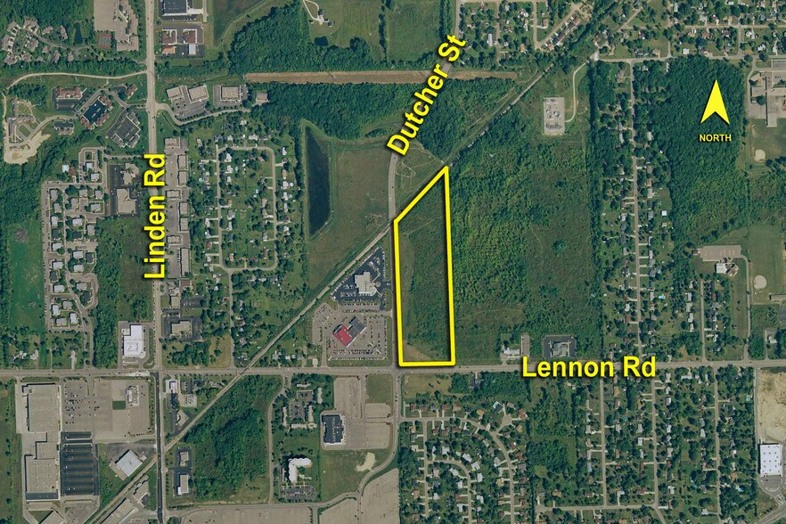 Lennon Rd @ Dutcher St, Flint, MI à vendre - Photo principale – Image 1 sur 1