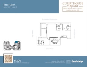 510-526 King St, Alexandria, VA à louer Plan d’étage– Image 1 sur 1