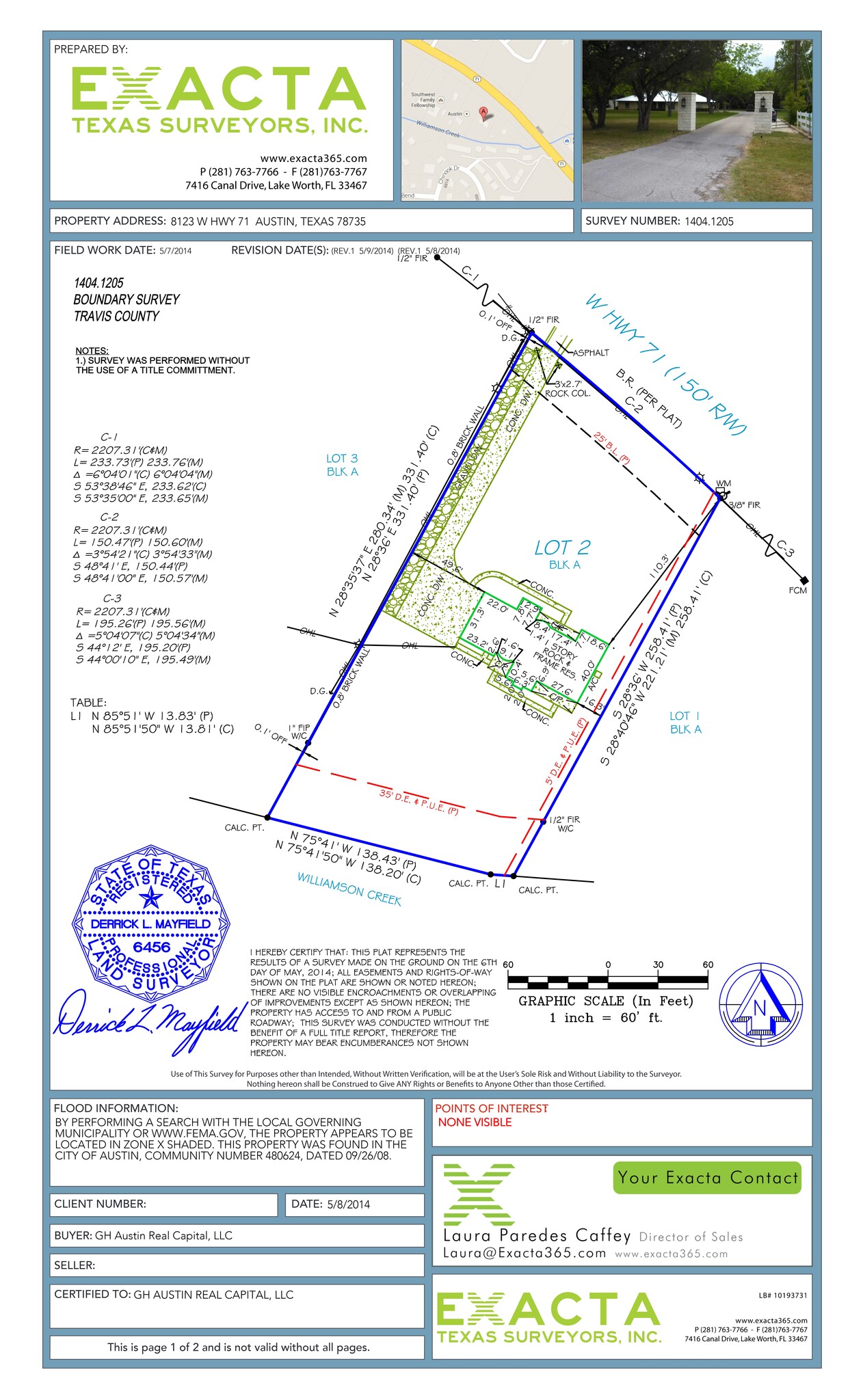 8123 W Highway 71, Austin, TX à louer Plan de site– Image 1 sur 1