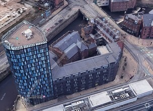 Blonk St, Sheffield, SYK - Vue aérienne vue de carte