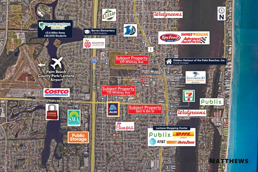 619-860 Whitney ave, Lantana, FL à louer - Photo de l’immeuble – Image 3 sur 3