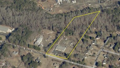 403 Matthews School Rd, Winder, GA - Vue aérienne vue de carte