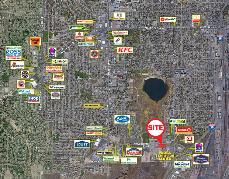 1530 & 1540 W Pueblo Blvd, Pueblo, CO à vendre - Photo de l’immeuble – Image 2 sur 2