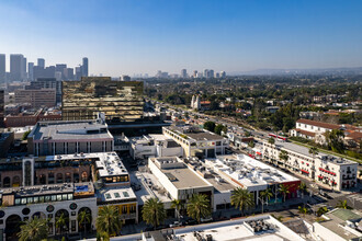 477-479 N Rodeo Dr, Beverly Hills, CA - VUE AÉRIENNE  vue de carte