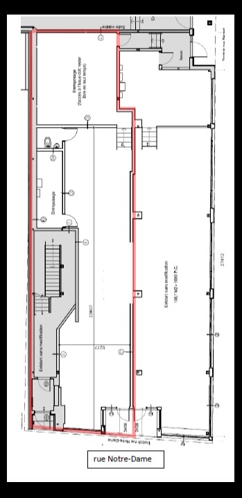3434-3438 Rue Notre-Dame O, Montréal, QC à louer Plan d’étage– Image 1 sur 1