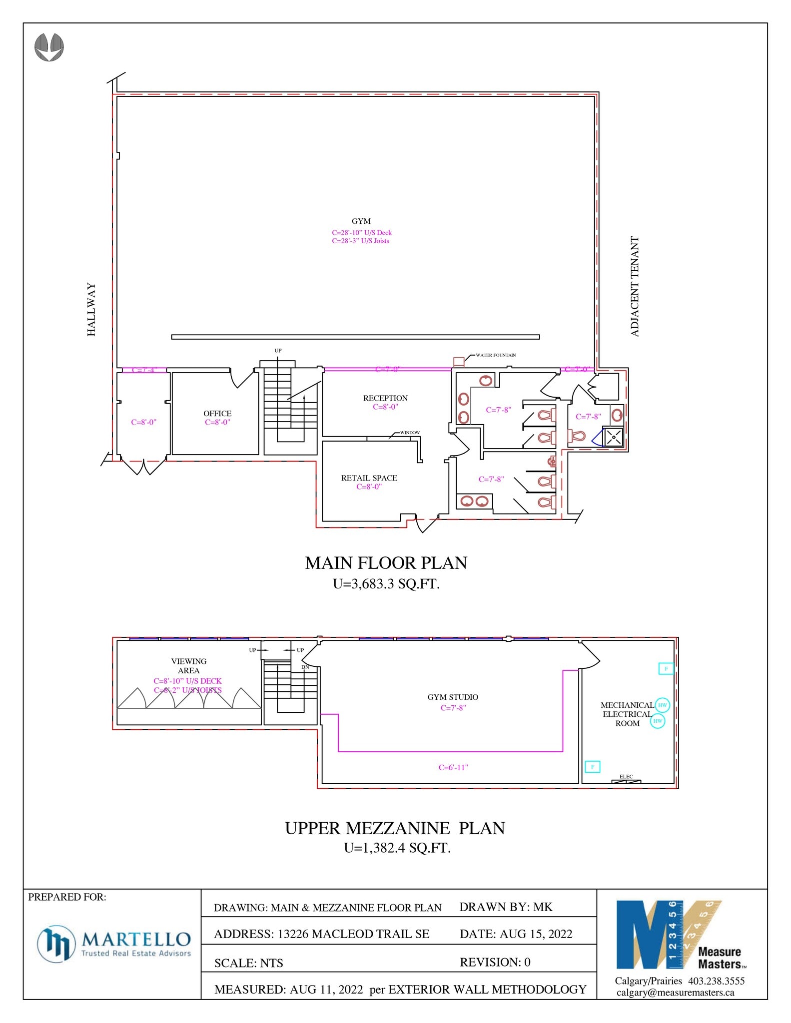 13226 Macleod Trl SE, Calgary, AB à louer Plan de site– Image 1 sur 1
