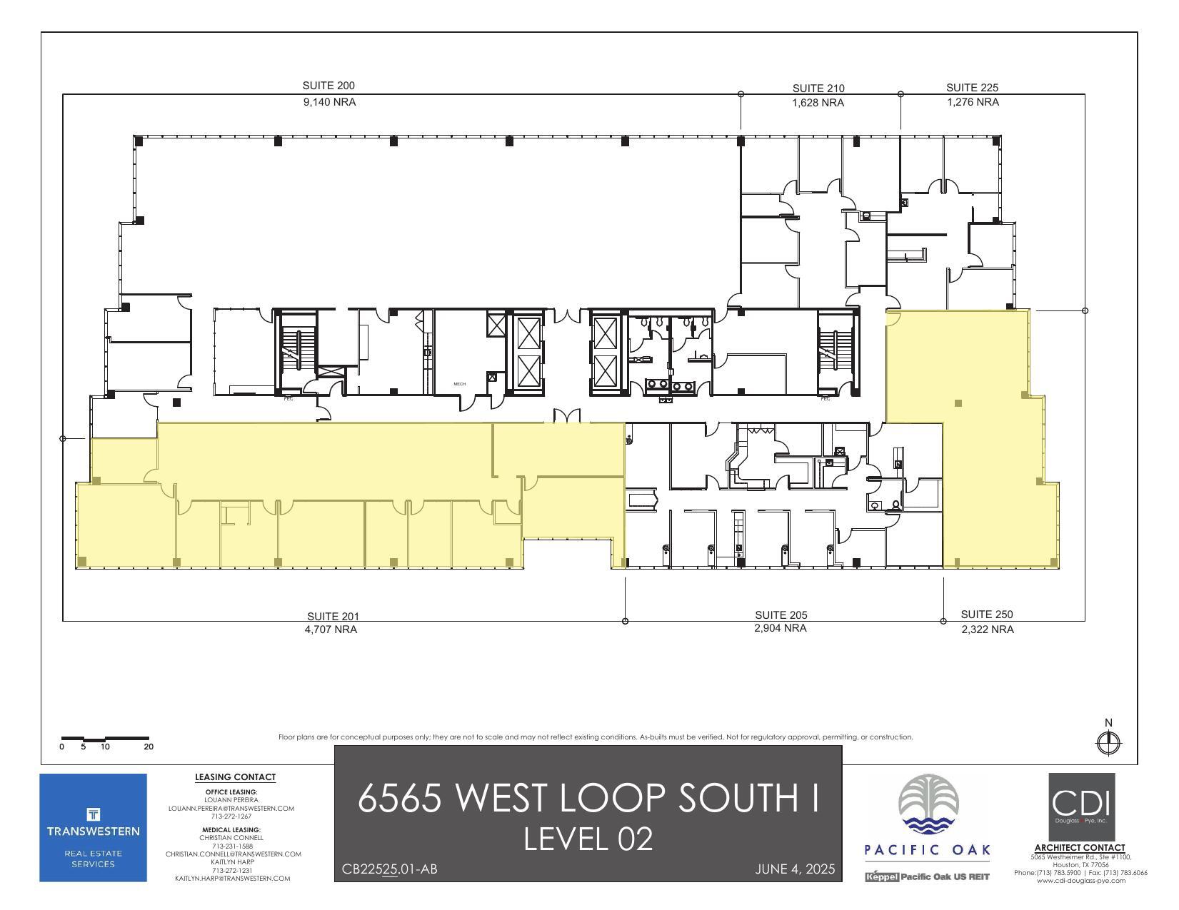6565 West Loop South, Bellaire, TX à louer Plan d’étage– Image 1 sur 1