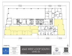 6565 West Loop South, Bellaire, TX à louer Plan d’étage– Image 1 sur 1