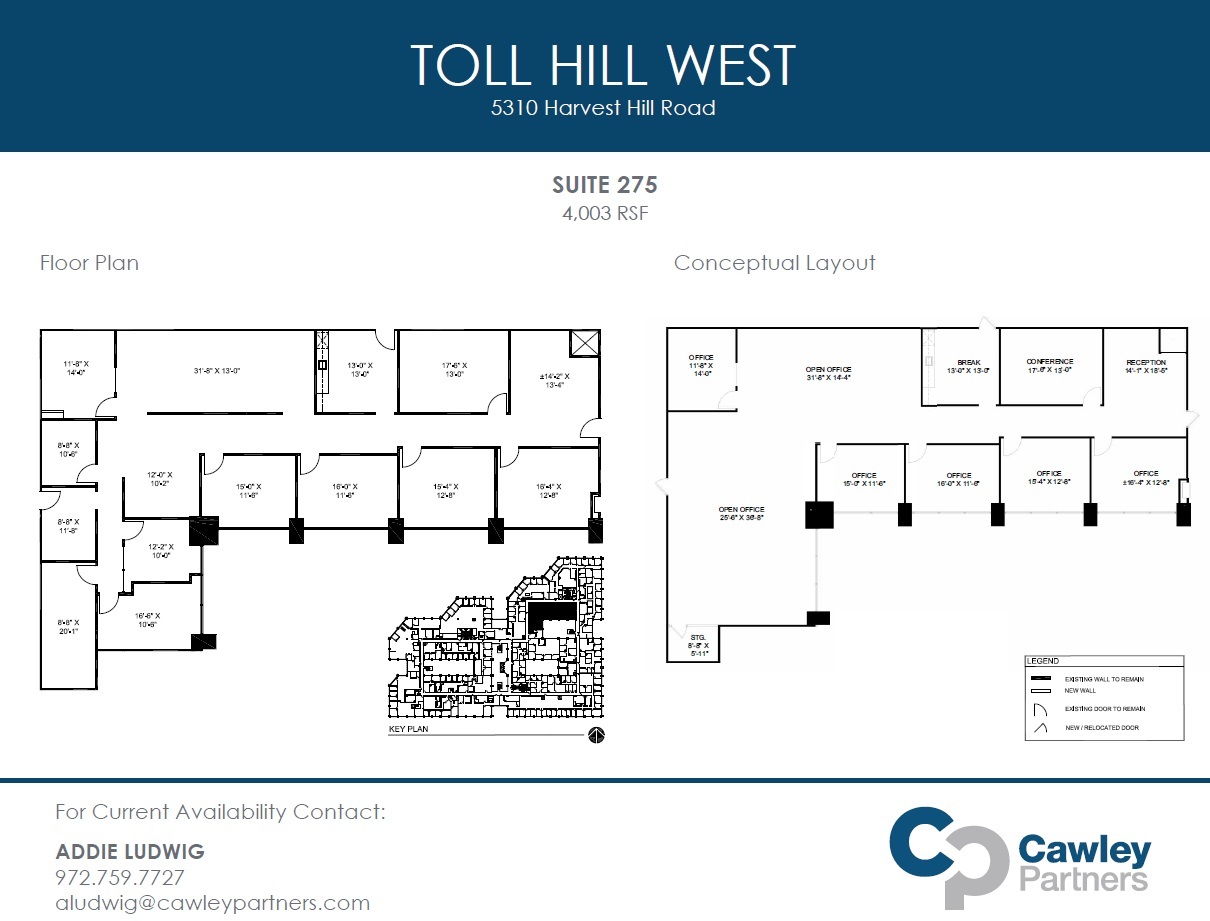 5310 Harvest Hill Rd, Dallas, TX à louer Plan d’étage– Image 1 sur 6