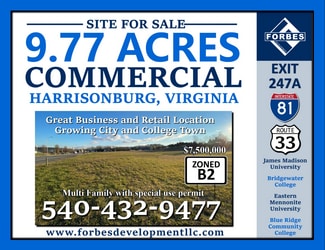 Plus de détails pour 0 Country Club Rd, Harrisonburg, VA - Terrain à vendre