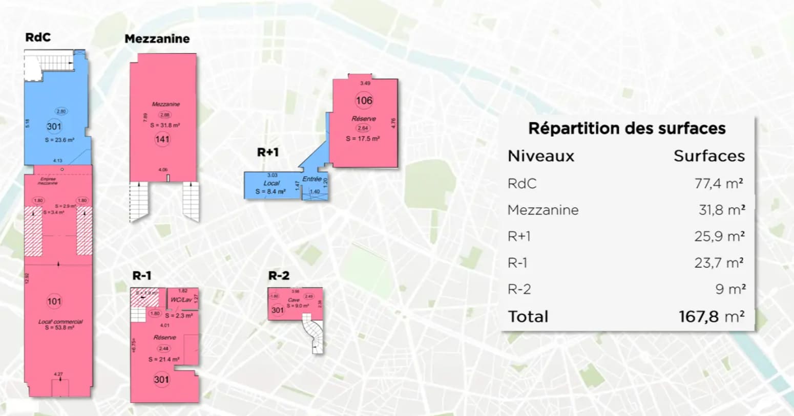 7 Avenue Des Ternes, Paris à louer Plan d’étage type– Image 1 sur 3