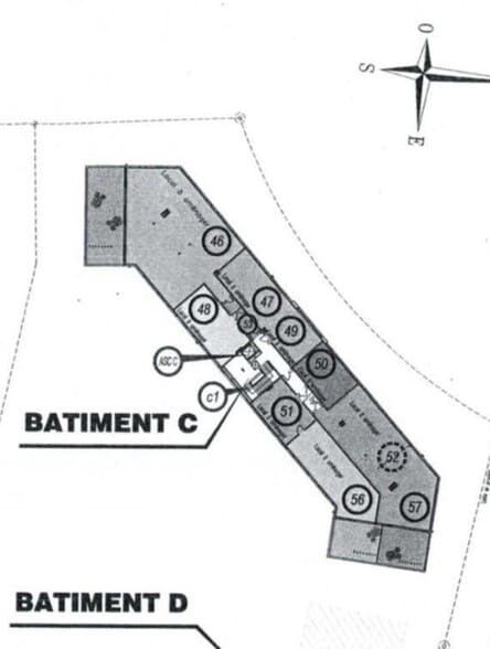 Bureau dans Magny-le-Hongre à louer - Plan de site – Image 3 sur 6