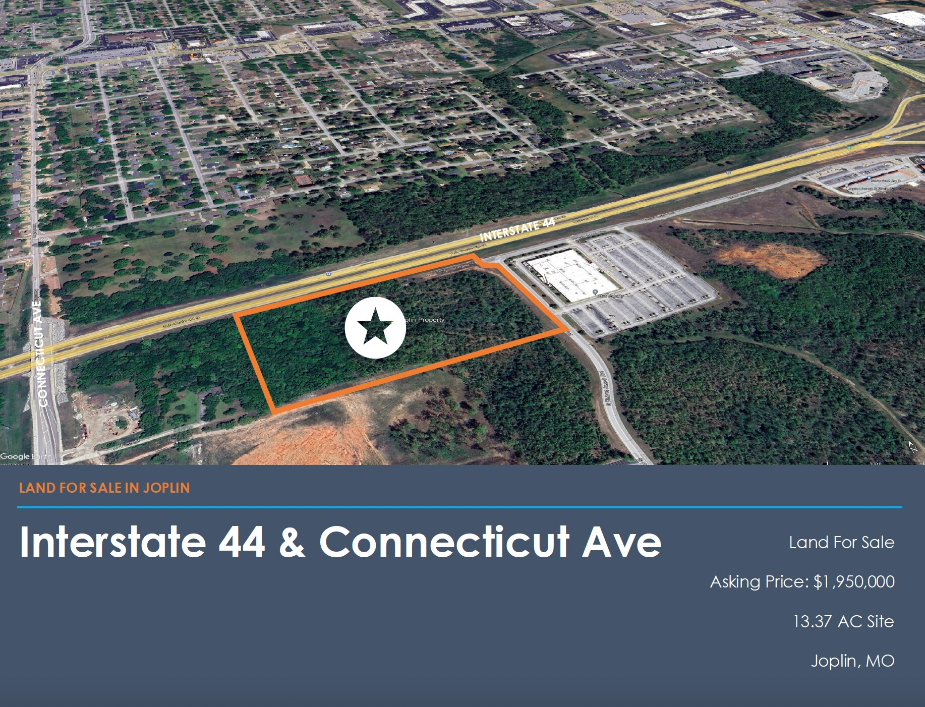 I-44 & Connecticut Ave, Joplin, MO à vendre Autre– Image 1 sur 2