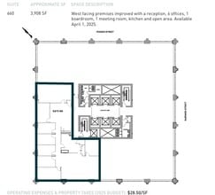 505 Burrard St, Vancouver, BC à louer Plan d’étage– Image 1 sur 1