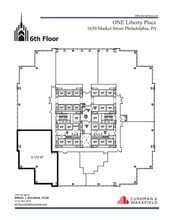 1650 Market St, Philadelphia, PA à louer Plan d’étage– Image 1 sur 1