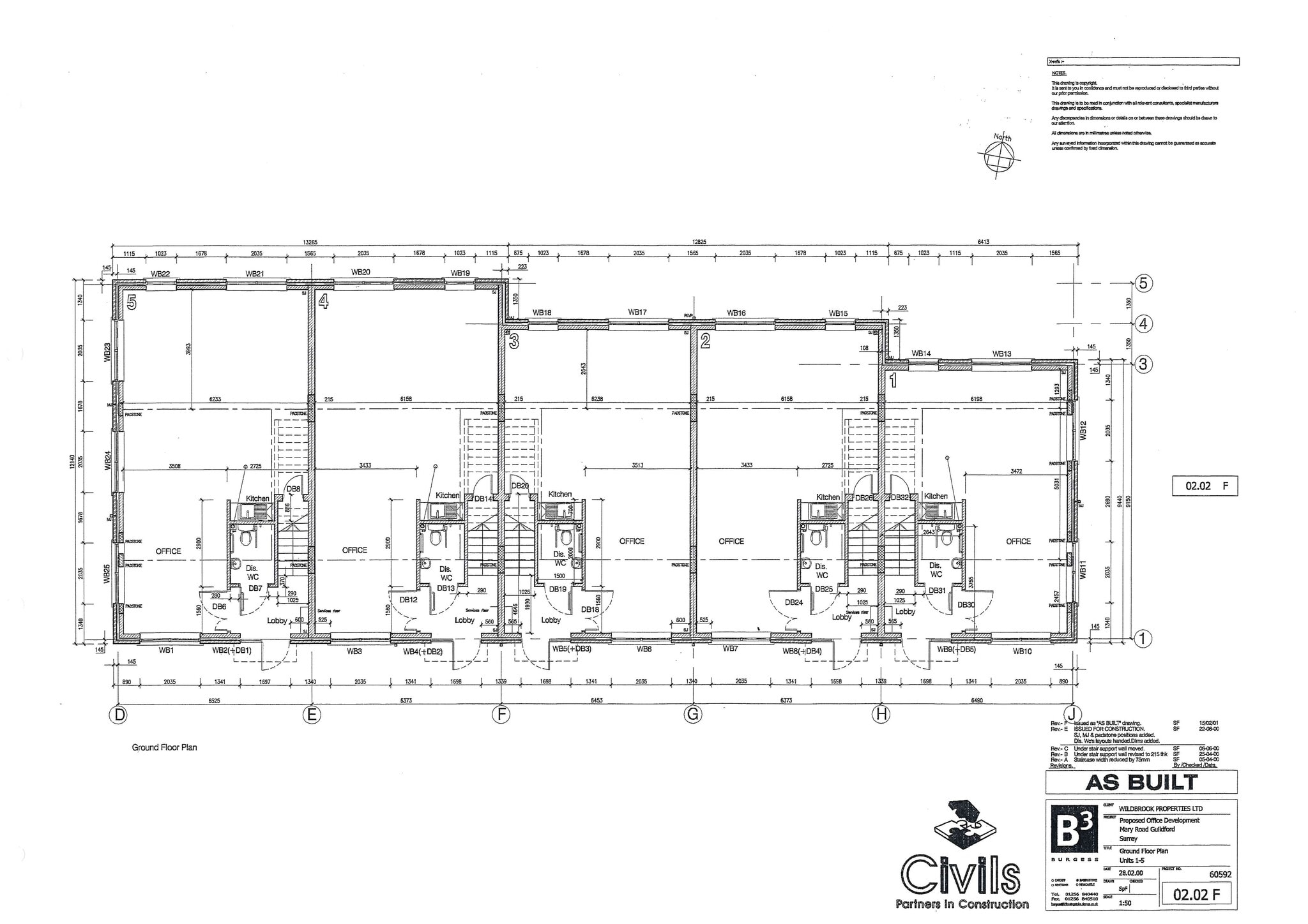Mary Rd, Guildford à louer Plan d’étage– Image 1 sur 3