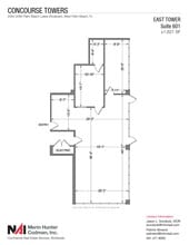 2090 Palm Beach Lakes Blvd, West Palm Beach, FL à louer Plan d’étage– Image 1 sur 1