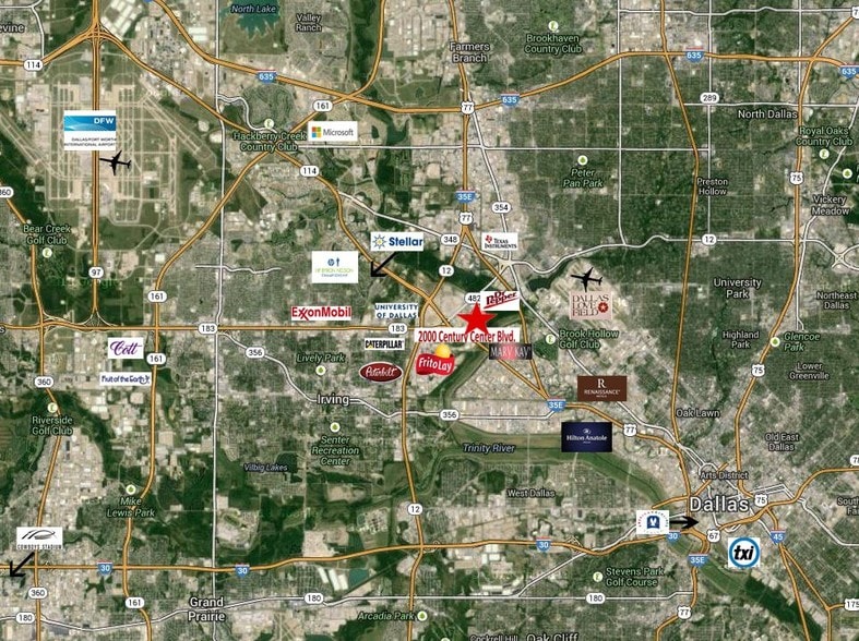 2040 Century Center Blvd, Irving, TX à vendre - Aérien – Image 3 sur 12