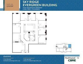 10535 Park Meadows Blvd, Lone Tree, CO à louer Plan d’étage– Image 1 sur 1