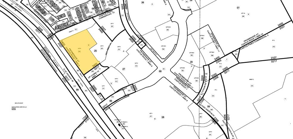 5815 New Abbey Ln, Castle Rock, CO à louer - Plan cadastral – Image 2 sur 6