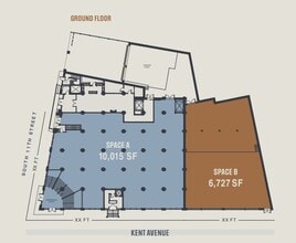 475 Kent Ave, Brooklyn, NY à louer Plan d’étage– Image 1 sur 1