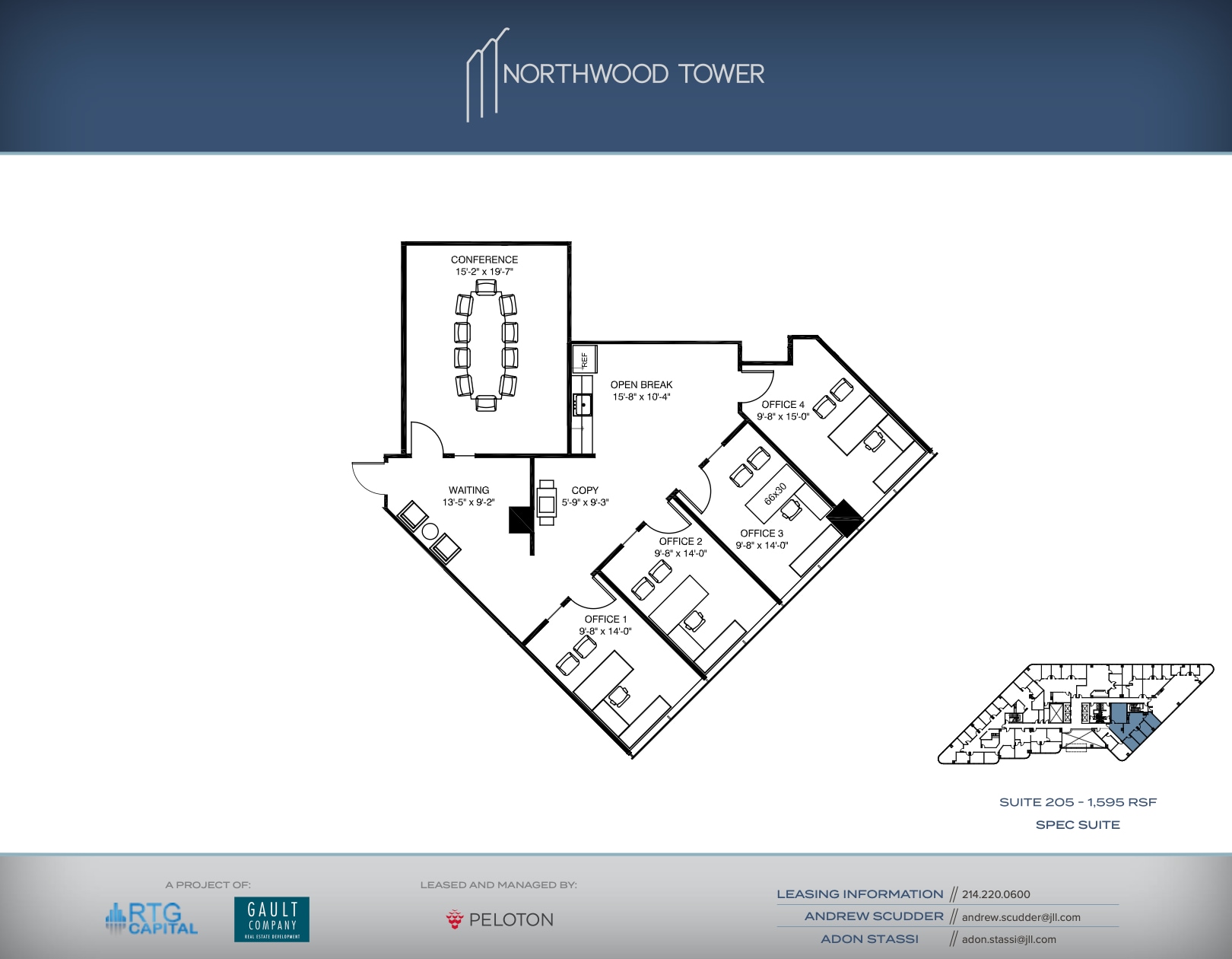 5757 Alpha Rd, Dallas, TX à louer Plan d’étage– Image 1 sur 1