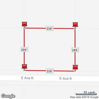 Plus de détails pour E Avenue K, Lancaster, CA - Terrain à vendre
