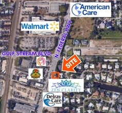 2745 N Federal Hwy, Delray Beach, FL - VUE AÉRIENNE  vue de carte