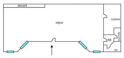 39 Rue De Berri, Paris à louer Plan d’étage type– Image 2 sur 2