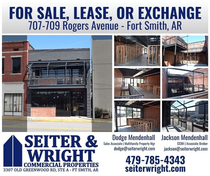 707-709 Rogers Ave, Fort Smith, AR à vendre - Photo de l’immeuble – Image 2 sur 2