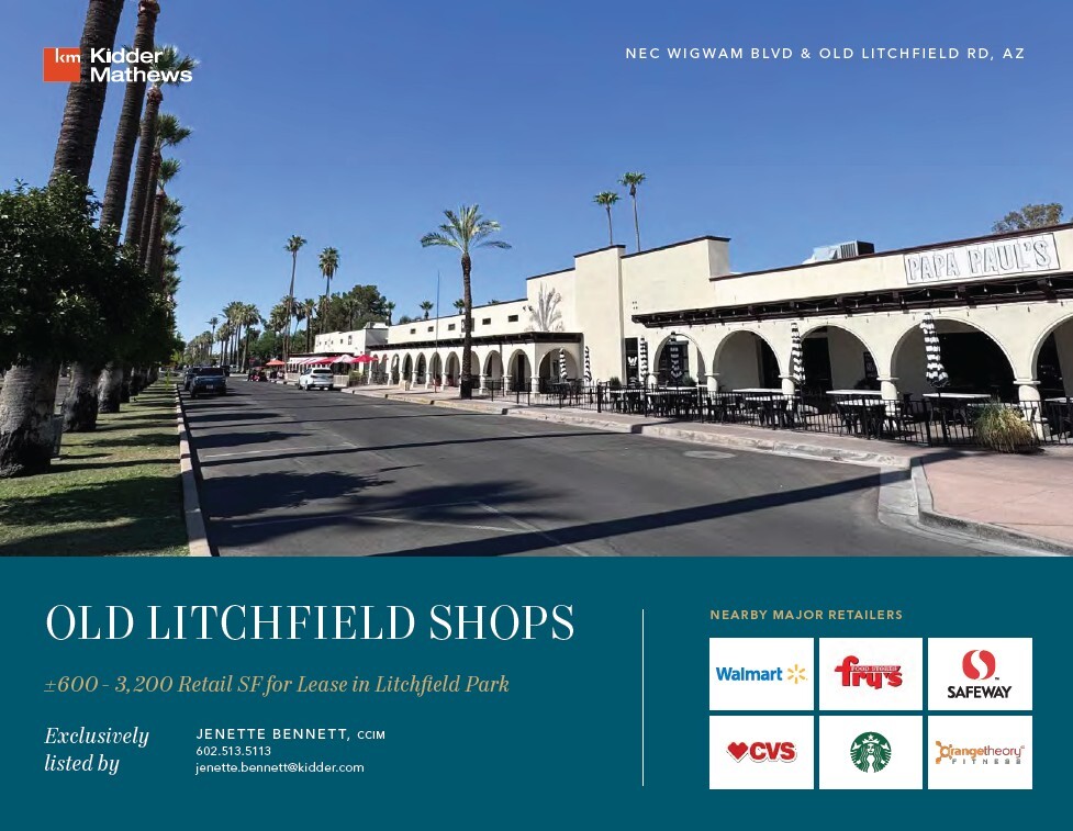 76-118 N Old Litchfield Rd, Litchfield Park, AZ à louer Photo de l’immeuble– Image 1 sur 3