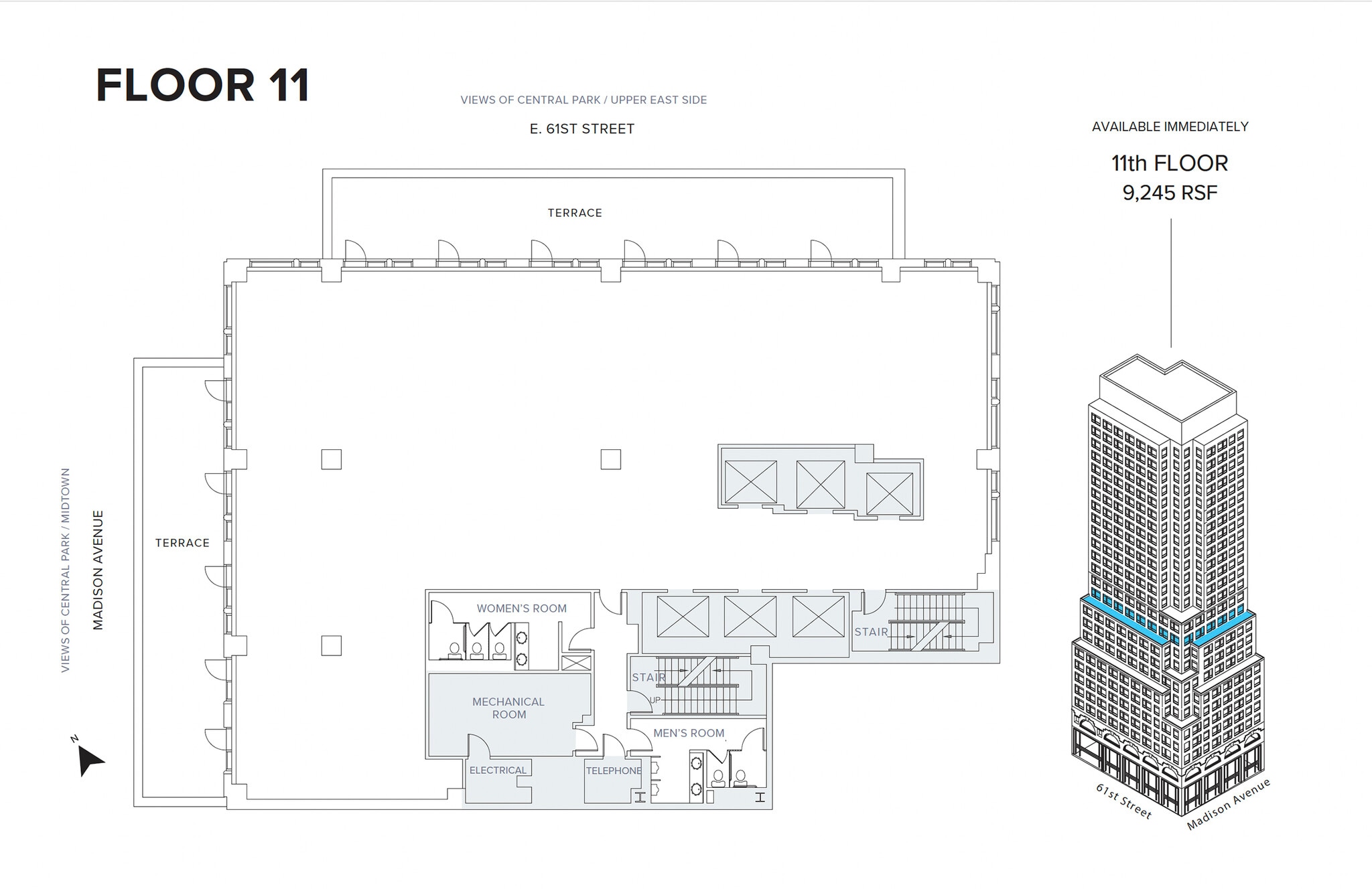 667 Madison Ave, New York, NY à louer Plan d’étage– Image 1 sur 8