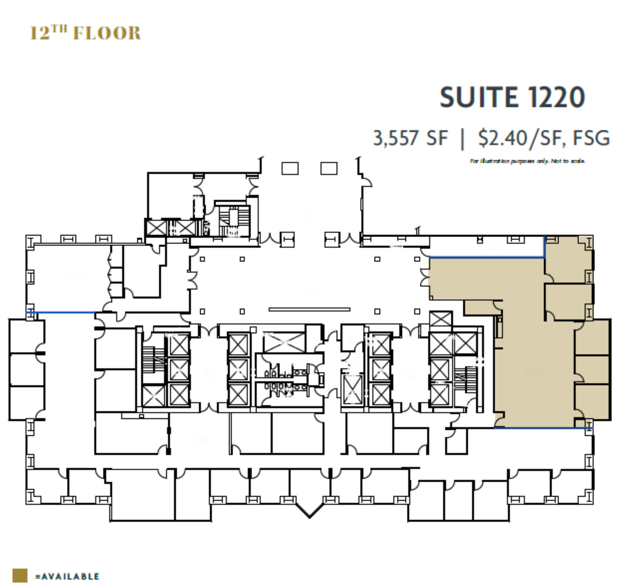750 B St, San Diego, CA à louer Plan d’étage– Image 1 sur 1