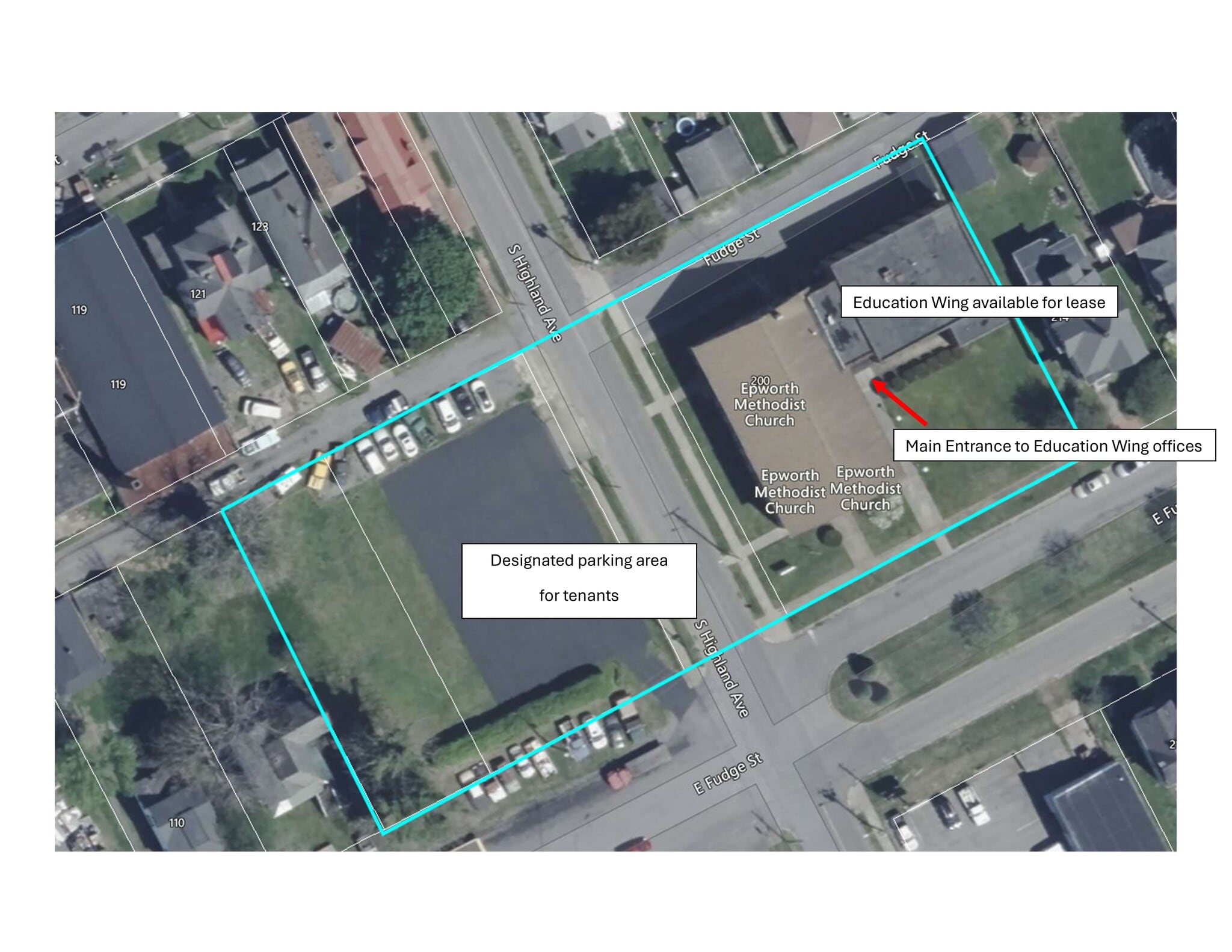 200 E Fudge St, Covington, VA à louer Plan de site– Image 1 sur 1