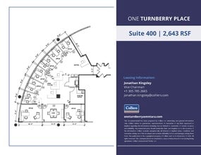 19495 Biscayne Blvd, Aventura, FL à louer Plan d’étage– Image 1 sur 1