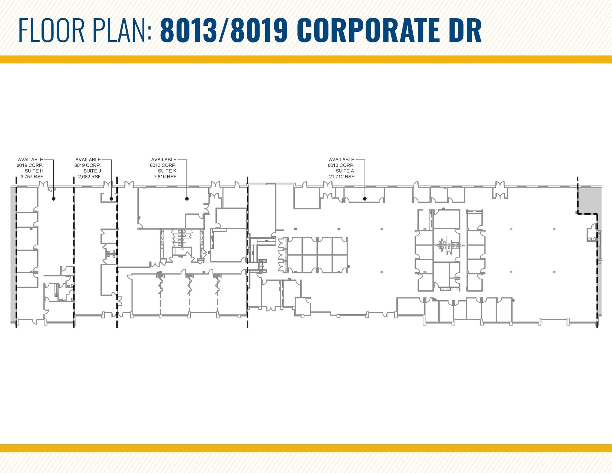 8007 Corporate Dr, Nottingham, MD à louer Plan d’étage– Image 1 sur 1