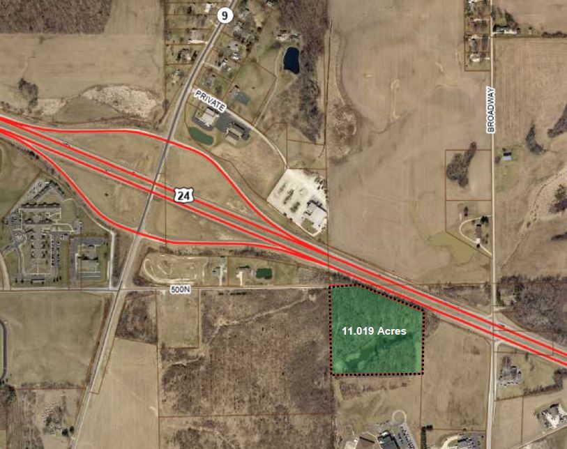 N BROADWAY, Huntington, IN à vendre Aérien– Image 1 sur 4