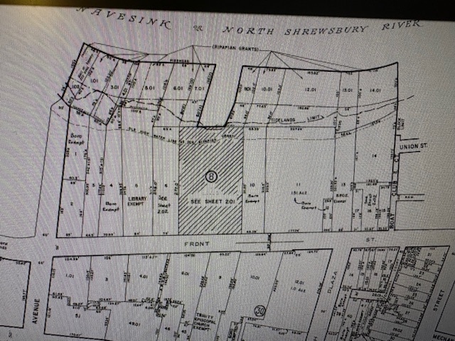 169-171 W Front St, Red Bank, NJ à louer Plan cadastral– Image 1 sur 2