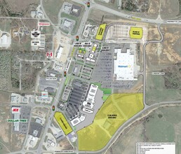 1301-1425 Southern Hills Ctr, West Plains, MO à louer Plan de site– Image 1 sur 1
