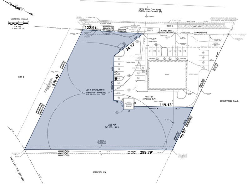 3798 S Nova Rd, Port Orange, FL à louer - Plan de site – Image 2 sur 10