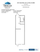 1251-1401 S Beach Blvd, La Habra, CA à louer Plan d’étage– Image 1 sur 1