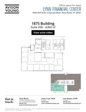 1875 NW Corporate Blvd, Boca Raton, FL à louer Plan de site– Image 1 sur 1