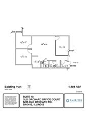 5225 Old Orchard Rd, Skokie, IL à louer Plan d’étage– Image 1 sur 1